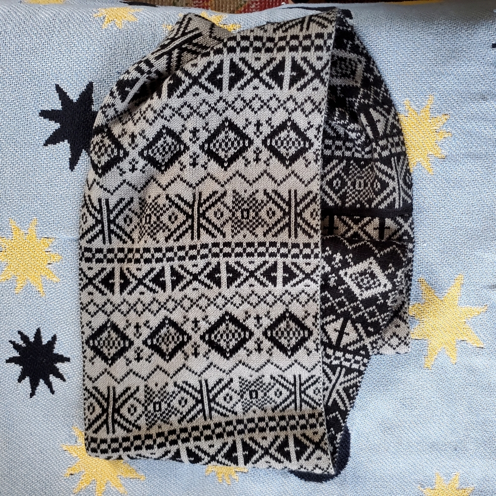 Pattered Snood Scarf
